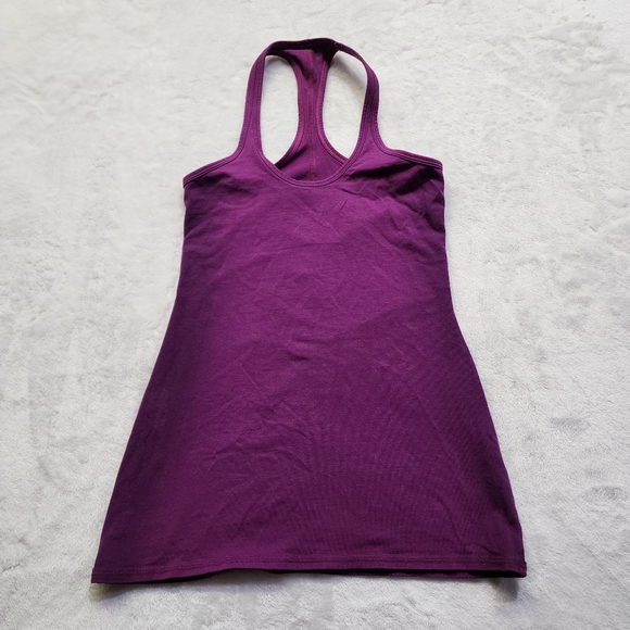 lululemon athletica Tops - Lululemon Women's Purple Athletic Tank-Top Shirt Size 4